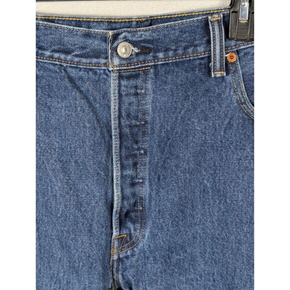 Levi's 501xx Original Fit Jeans Button Fly Blue Men's Size 40x32 - Picture 5 of 16